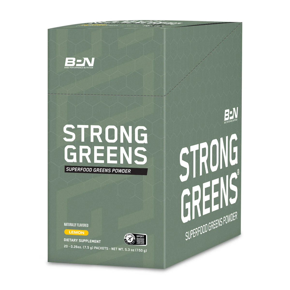 Bare Performance Nutrition Strong Greens - Image 3