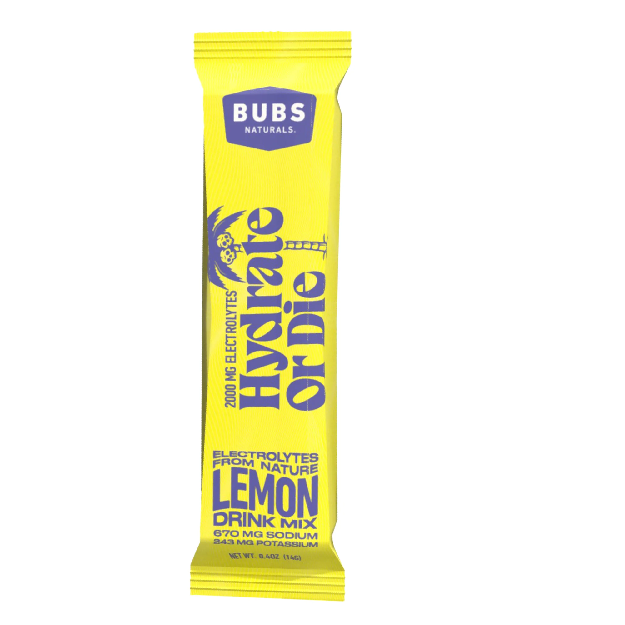 BUBS Naturals Hydrate or Die Electrolytes