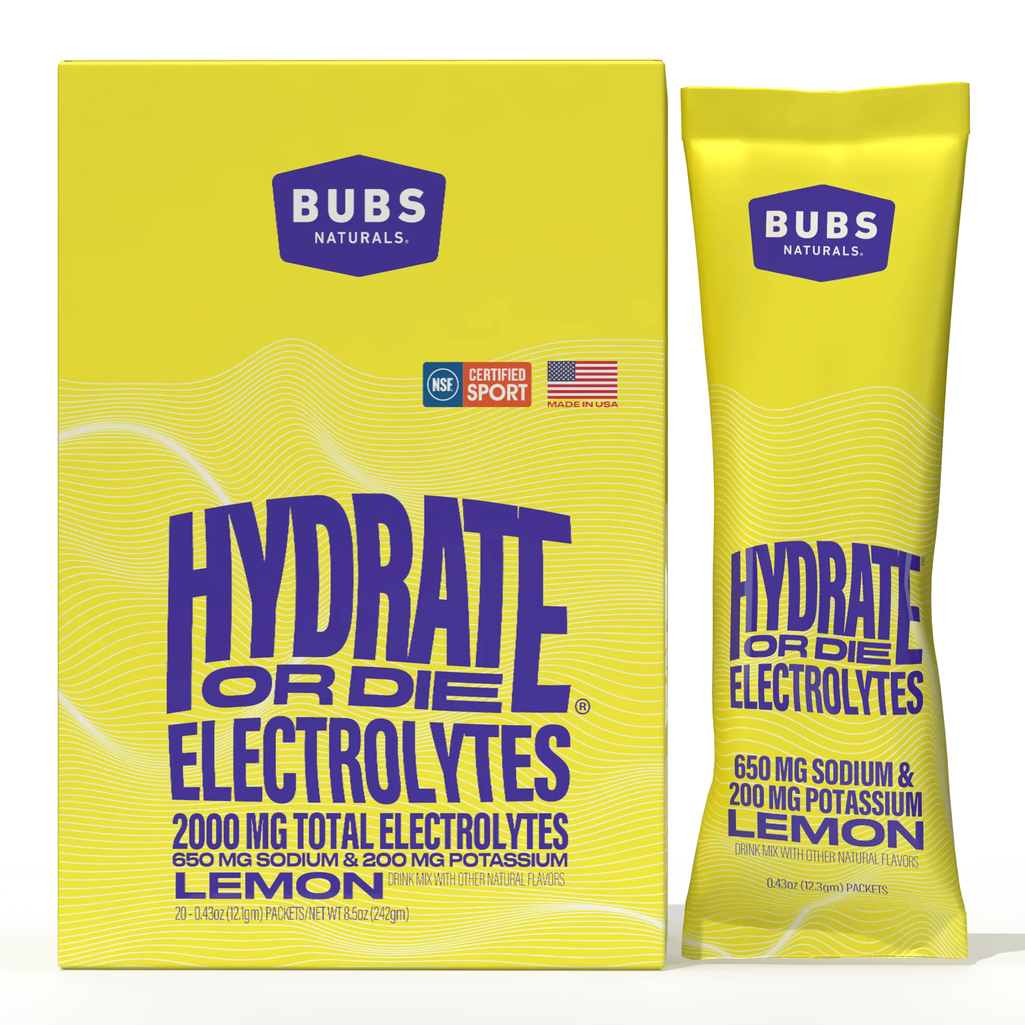 BUBS Naturals Hydrate or Die Electrolytes - Image 15