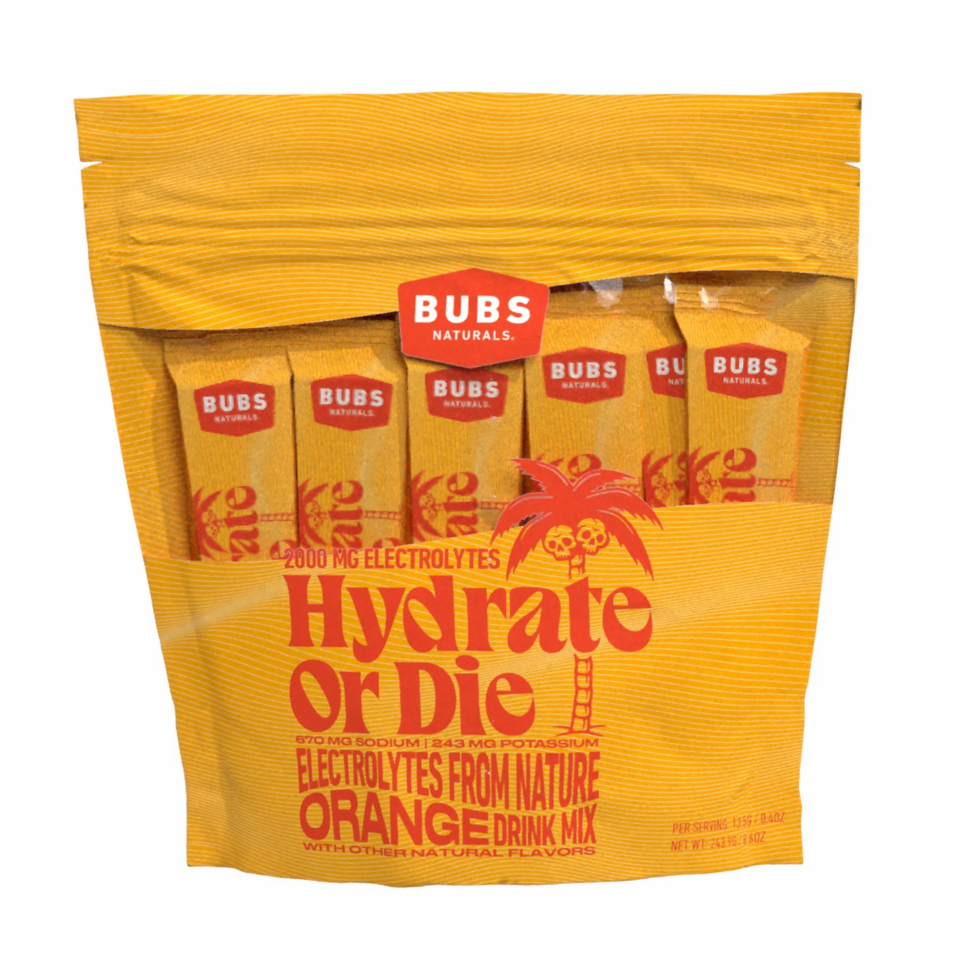 BUBS Naturals Hydrate or Die Electrolytes - Image 6