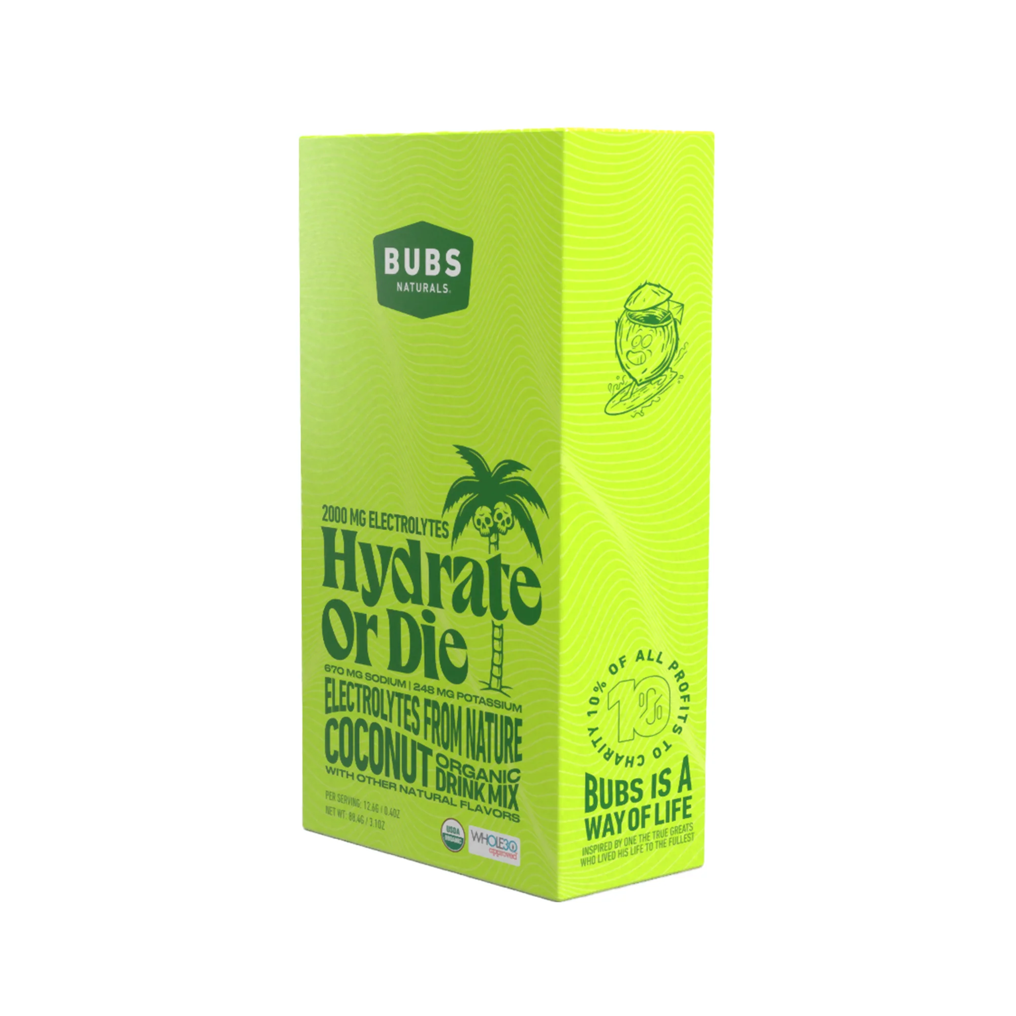 BUBS Naturals Hydrate or Die Electrolytes - Image 8