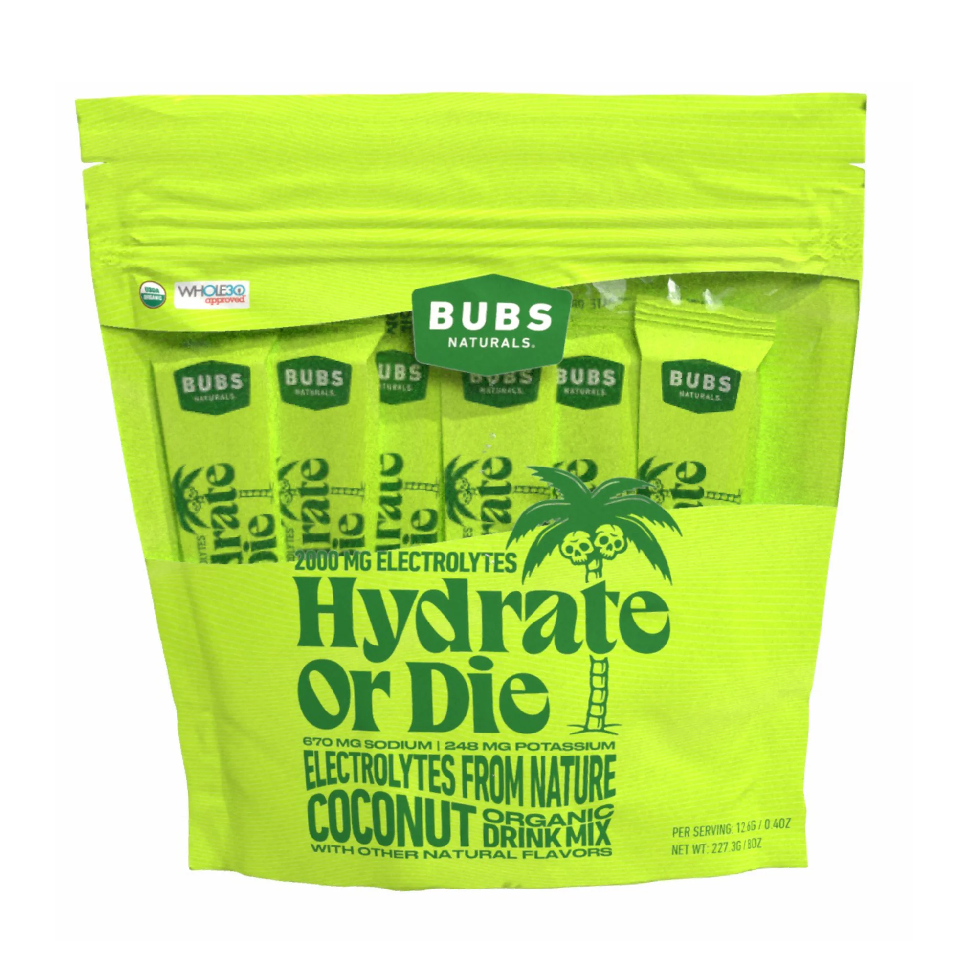 BUBS Naturals Hydrate or Die Electrolytes - Image 9