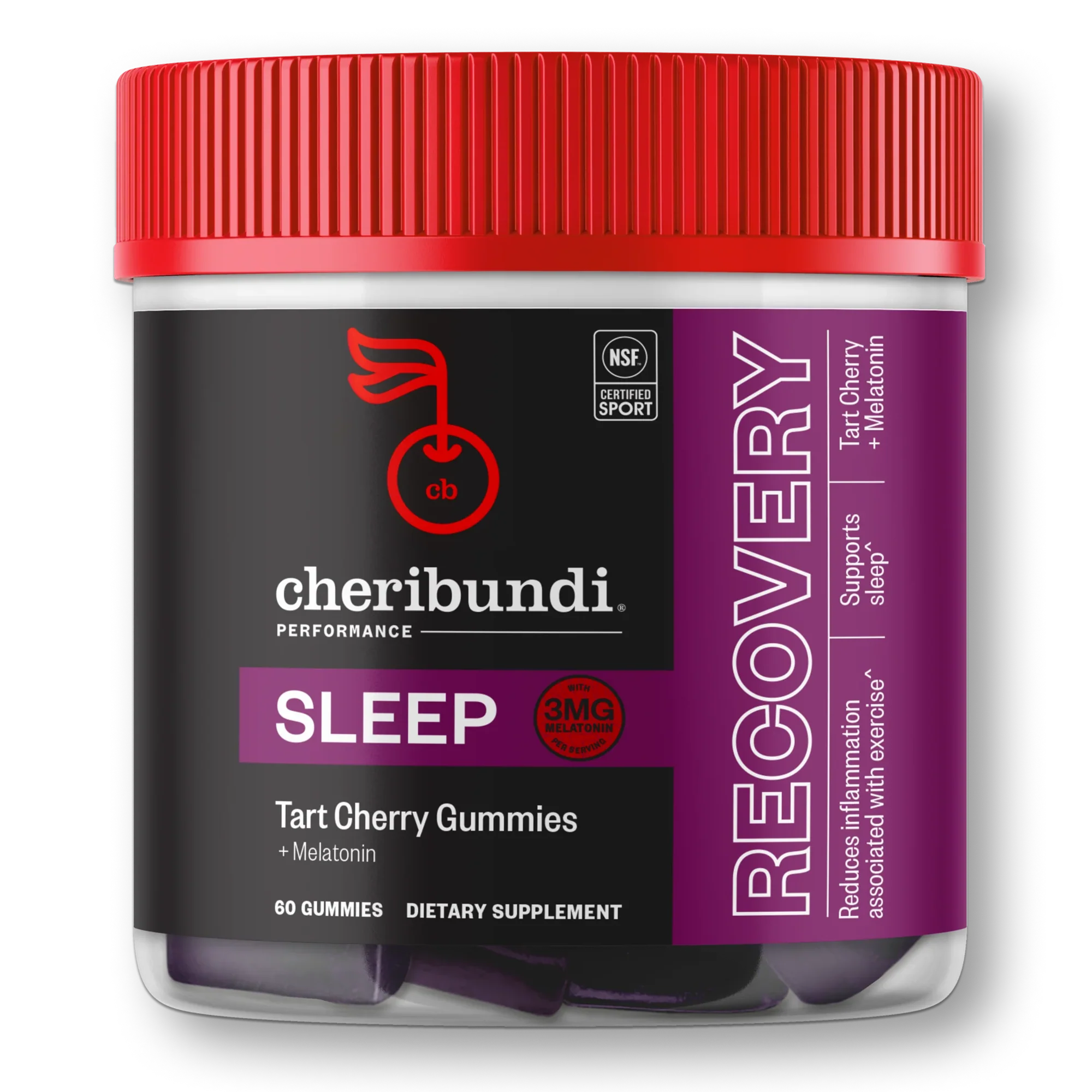 Cheribundi Tart Cherry Sleep Gummies