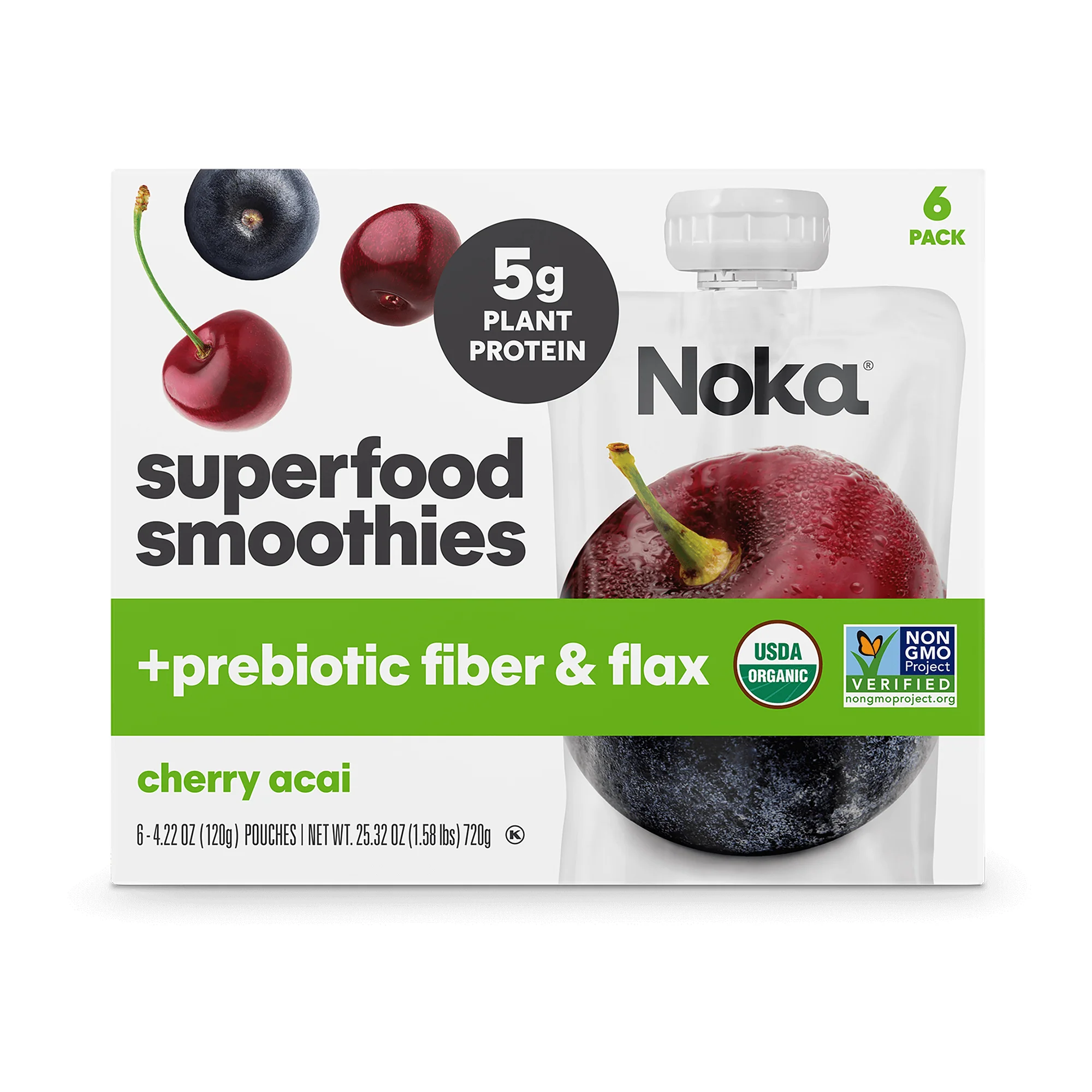 Noka Superfood Smoothies Prebiotic Fiber and Plant Protein - Image 10