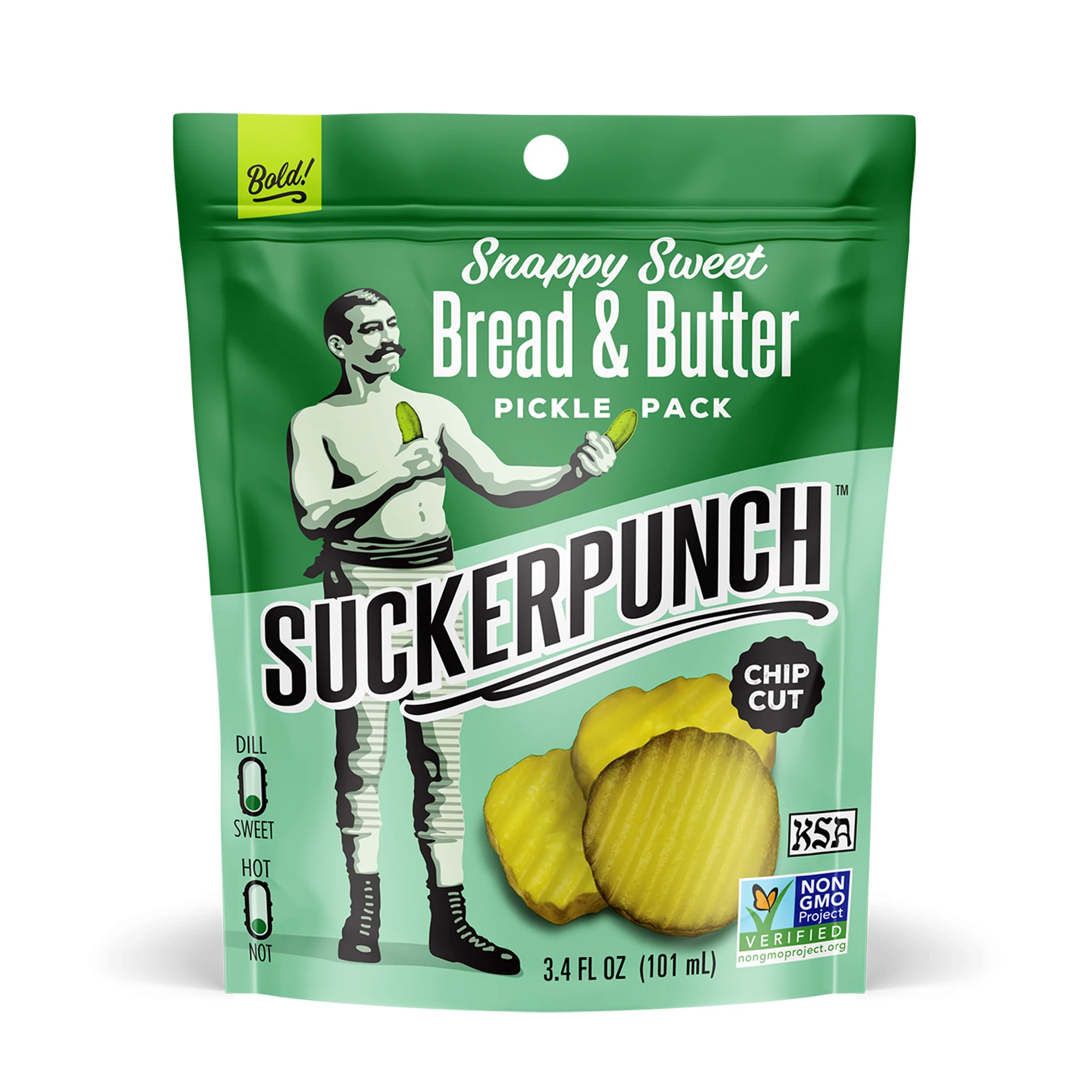 SuckerPunch Pickle Snack Pack Chips - Image 3