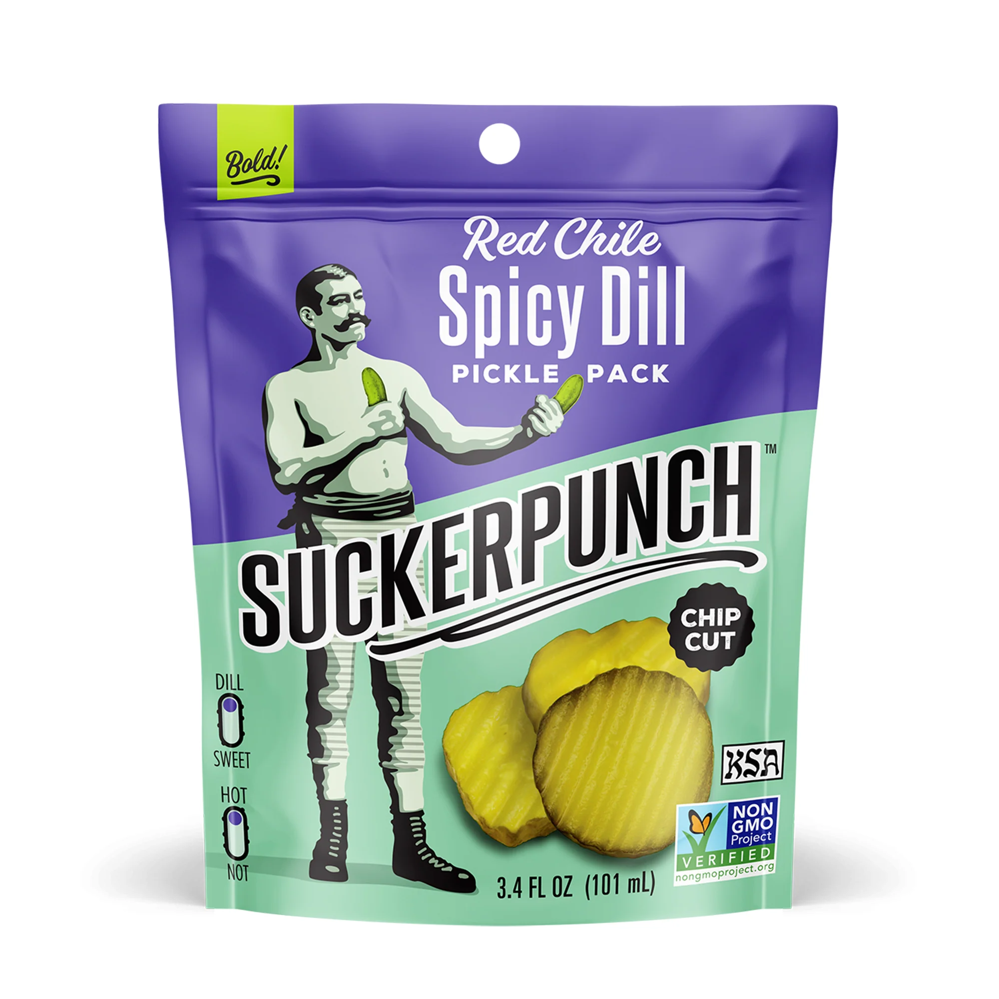 SuckerPunch Pickle Snack Pack Chips - Image 4